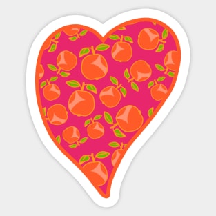 Red red apples Sticker